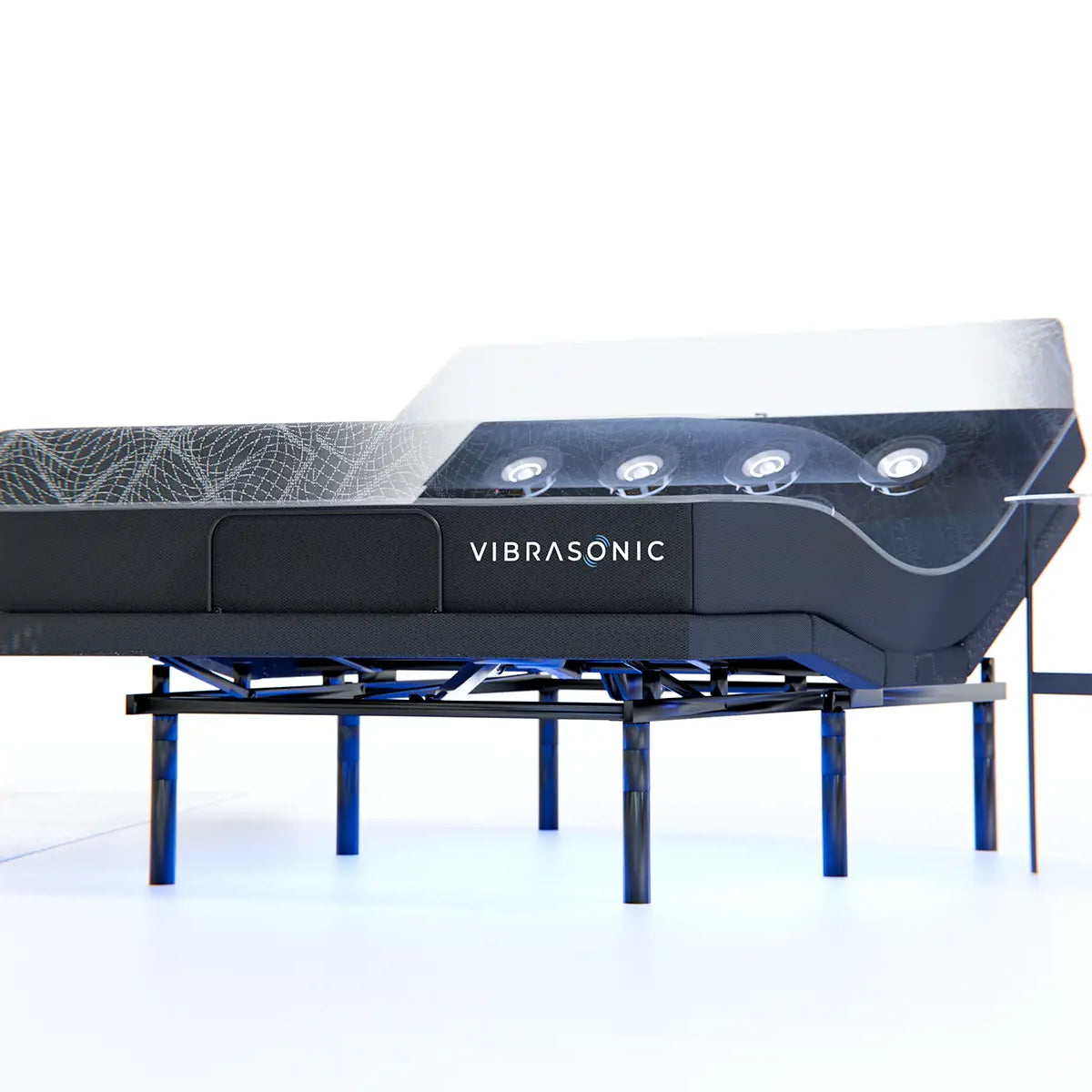 VibraSonic Tech Bed with Adjustable Base (Bundle)
