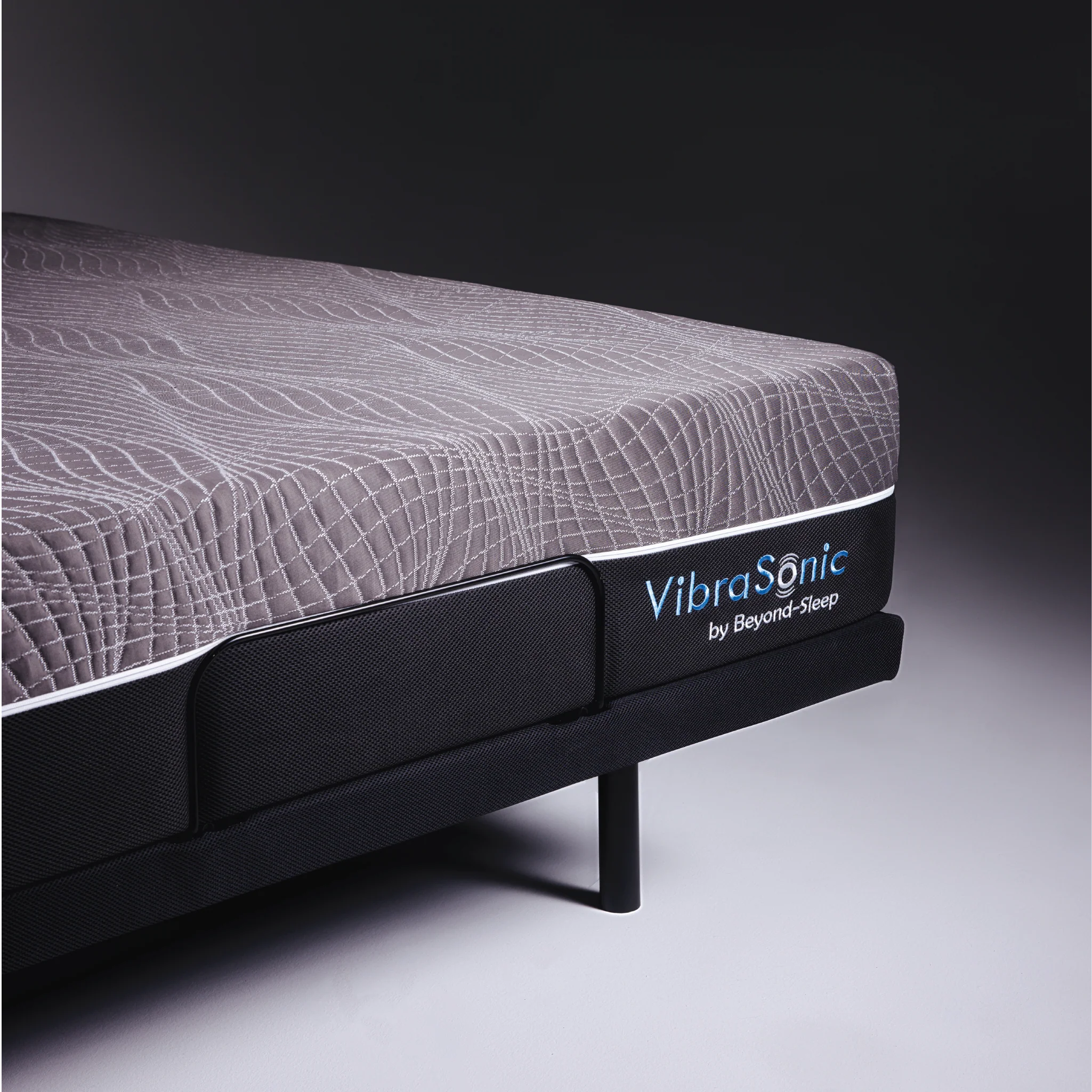 close up of Vibrasonic mattress corner