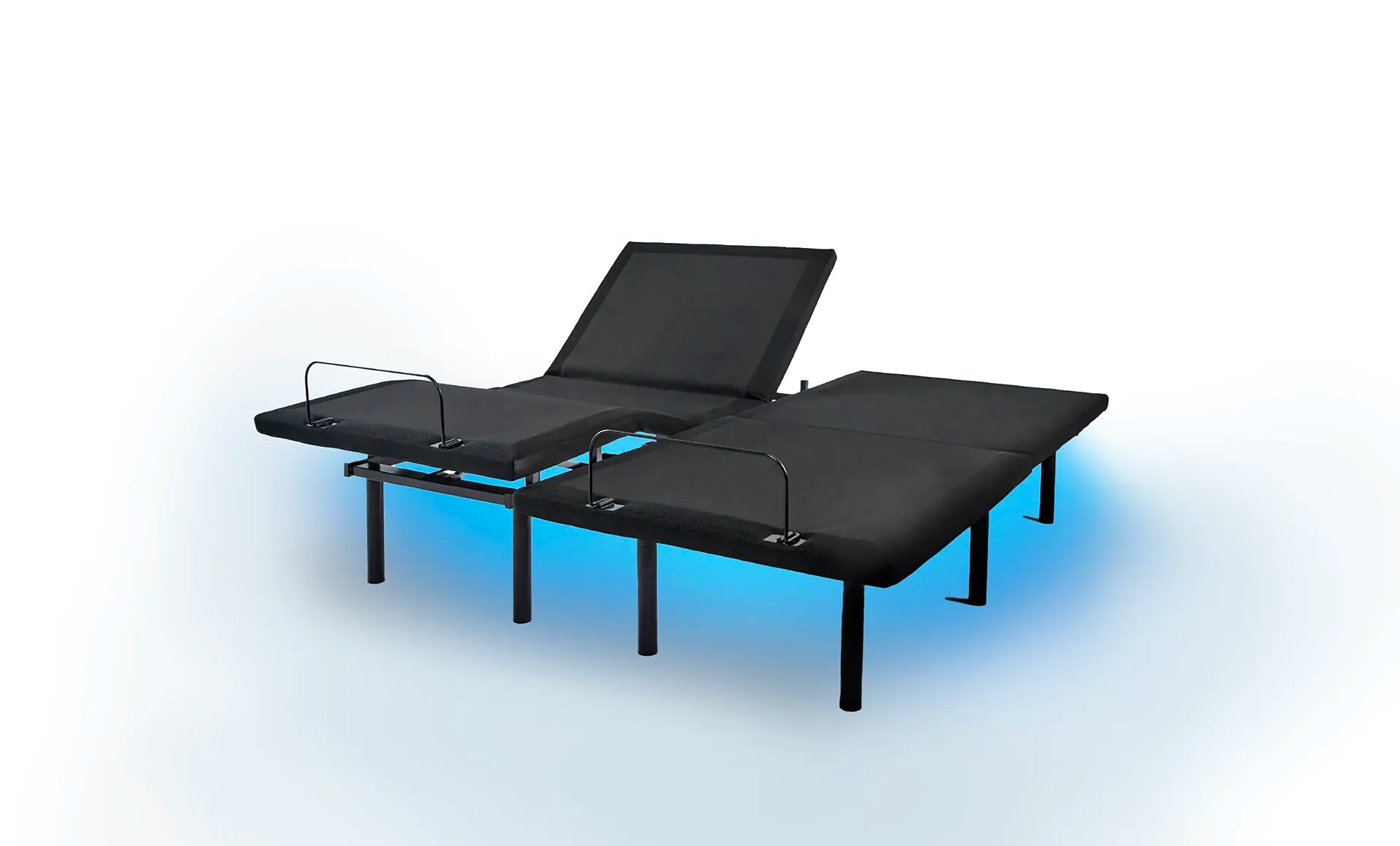 adjustable base with lights